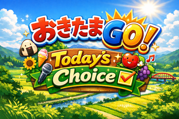おきたまGO！Today’s Choice [1・2・3]